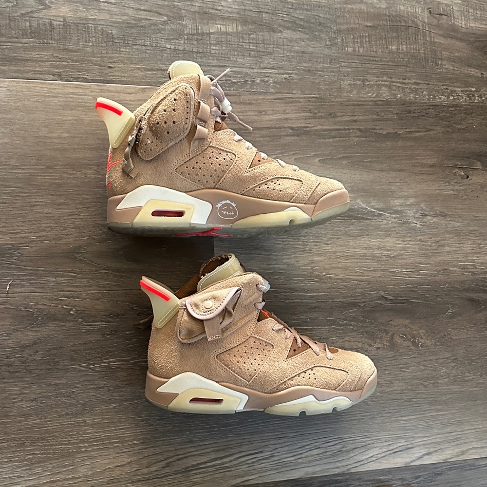 Trendy Tan High-Top Kids Sneakers
